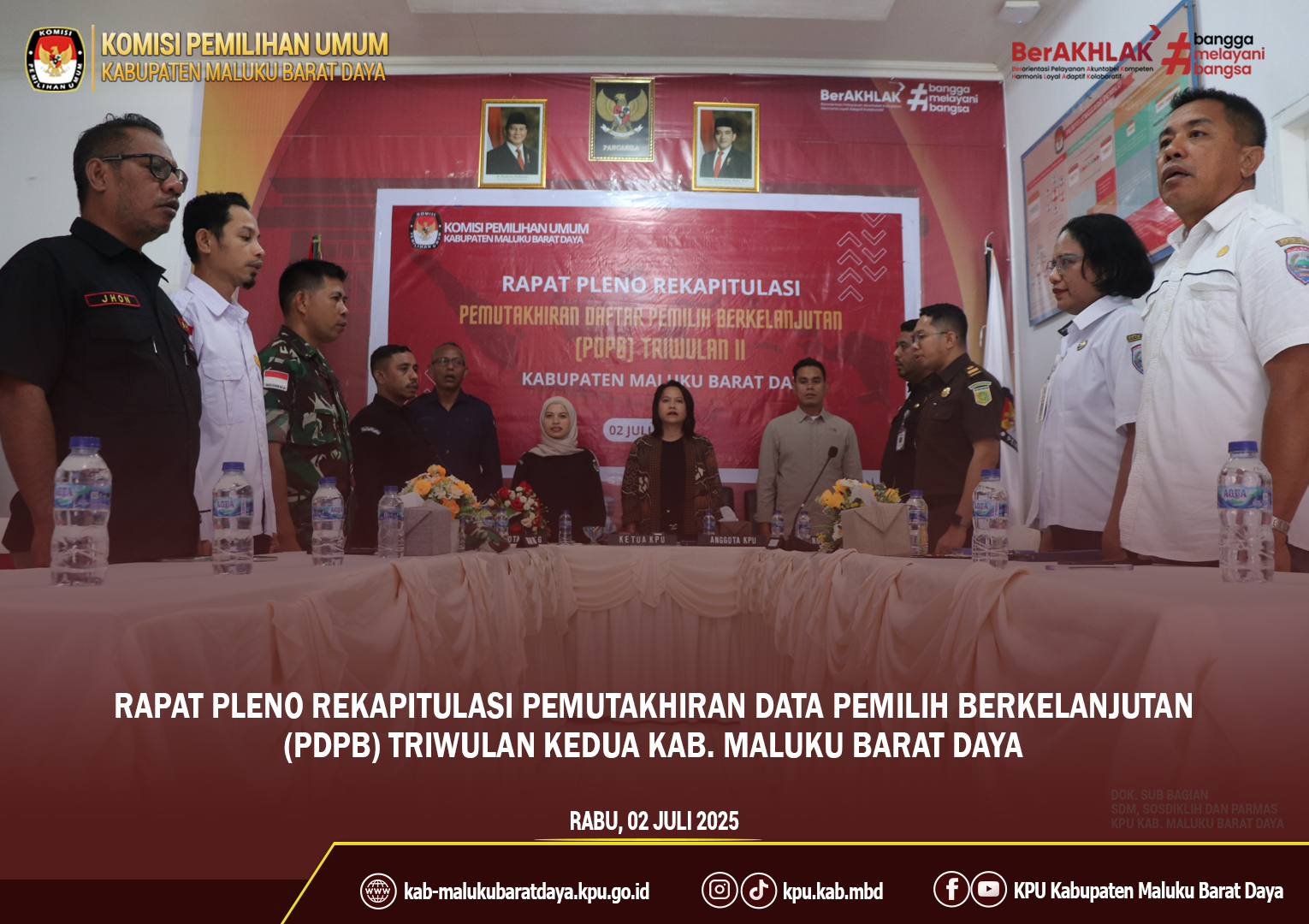 RAPAT PLENO PDPB TRIWULAN II