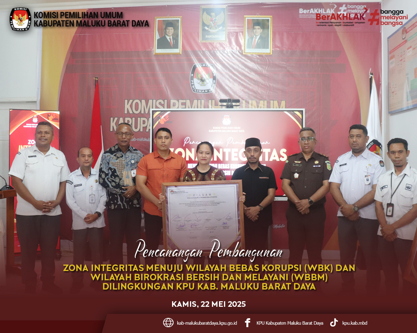 PENCANANGAN ZONA INTEGRITAS TAHUN 2025