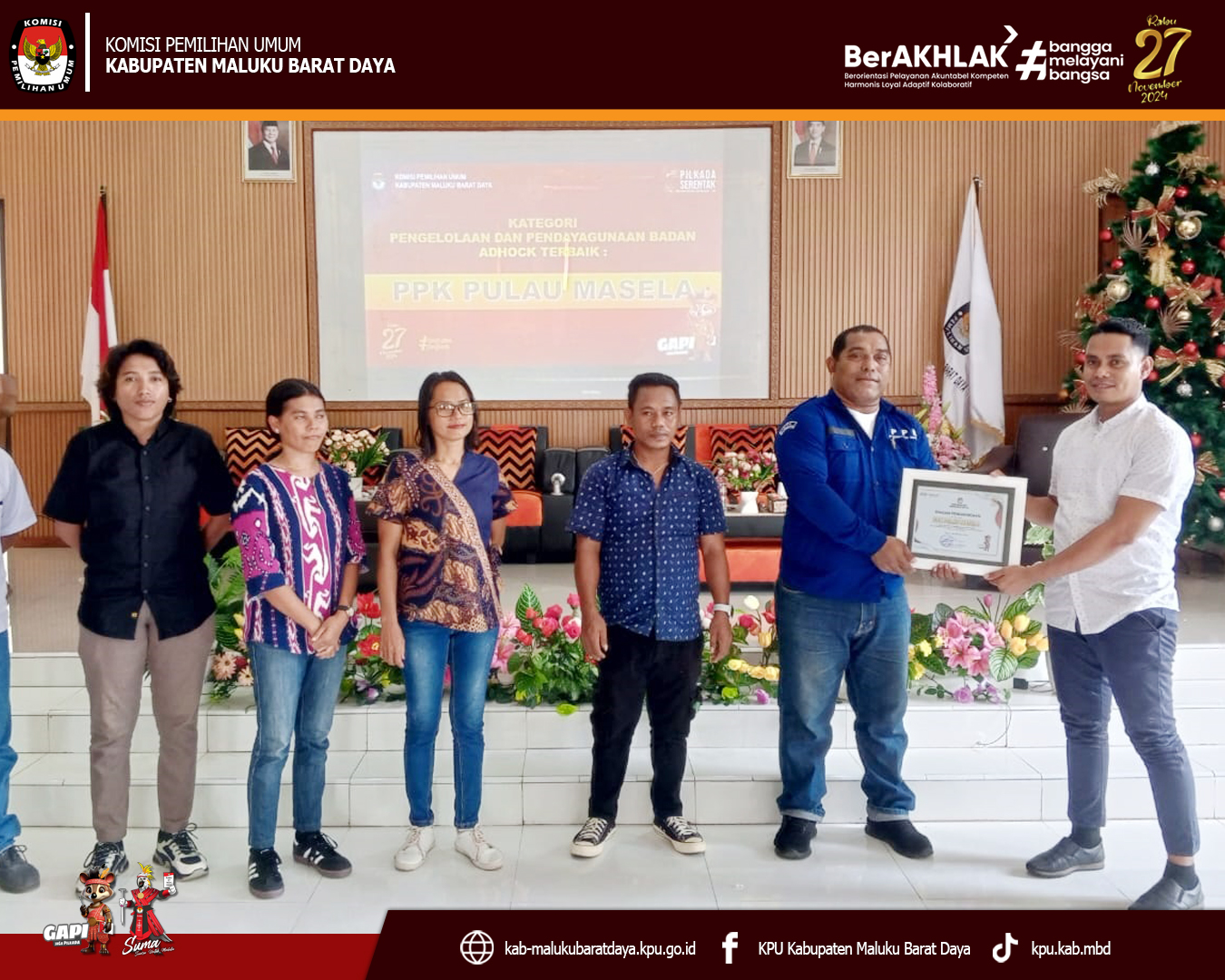RAKOR EVALUASI PEMILIHAN SERENTAK TAHUN 2024